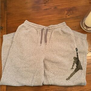 Nike Jordan Gray Sweatpants